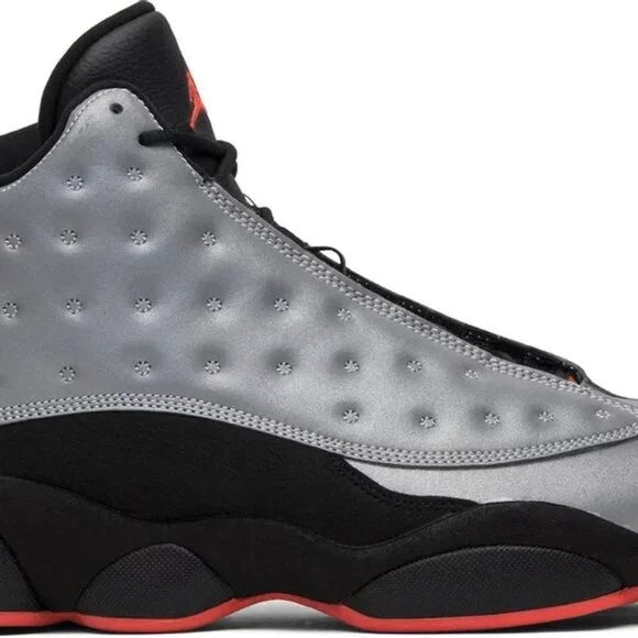 Jordan 13 Reflective Silver Great Condition non-og box sz: 12 - Picture 1 of 10